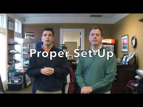 Indoor Golf Drills – Proper Set-up – The Bob & Thomas Show – Video 8