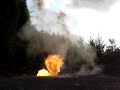 Awesome propane tank explosion, Eamonn shooting an SKS
