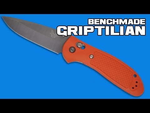 Benchmade Griptilian Tanto Knife 553BK (3.45" Black Plain)