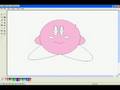 How to make Kirby on MS Paint