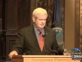 Newt talks values and innovation at Georgetown University