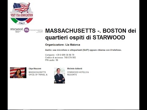 Video MASSACHUSETTS: BOSTON dei quartieri ospiti di STARWOOD (13 MARZO 2015)