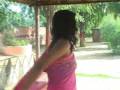 videos de Peach Pure Georgette Saree with Blouse