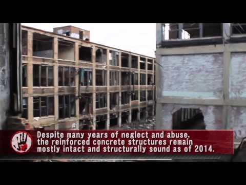 Urban Exploration: Abandoned Packard Automotive Plant - Detroit, MI