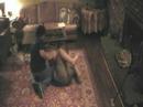 Getting beat up by my cousin