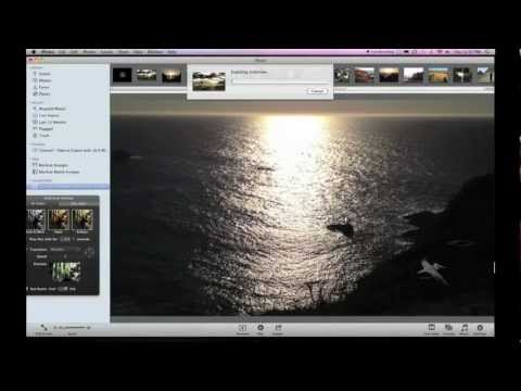 Export Your iPhoto Slideshow with HDTV 16:9 Widescreen Movie Settings