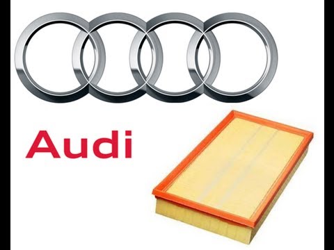 How to change air filter Audi A4 Model B6