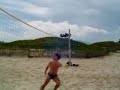 Futvolei em ferrugem - pontinho de cabe�a