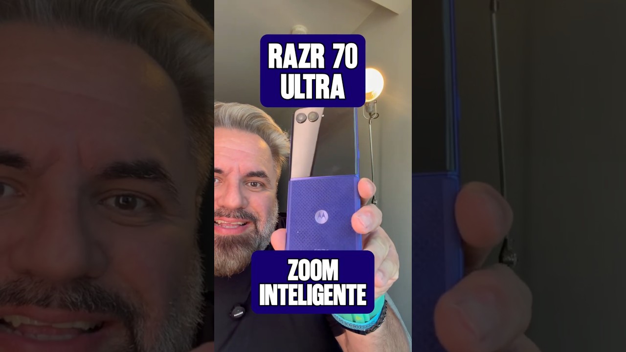 Motorola Razr 70 Ultra - Zoom Inteligente #smartphone #tecnologia #motorola