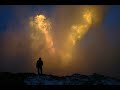 Spectacular gaswell blowout