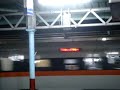 1089次太魯閣號通過新竹站(候車室拍攝)
