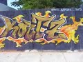 muro com Stres, Samuca e Kotz