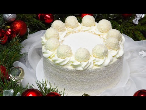 Торт РАФАЭЛЛО🌸 НЕРЕАЛЬНО ВКУСНЫЙ!!! Рецепт Торта Бисквит | Кулинарим с Таней