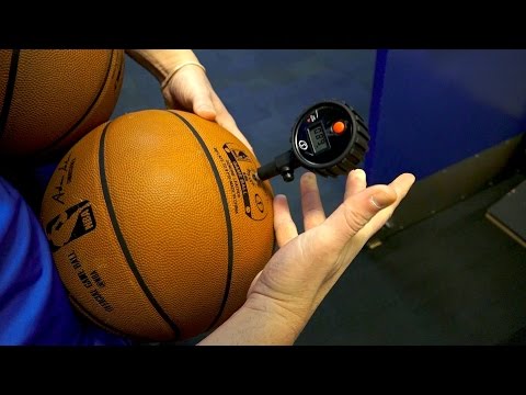 how to tell if a basketball is properly inflated