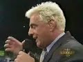 Flair/Jarrett/Steiner confrontation 2/2 (WCW Nitro 1/08/01)