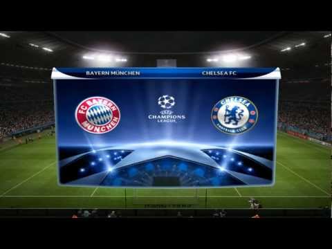 Champions League Final 2012 - Bayern München vs Chelsea FC [PES 2012 edit]