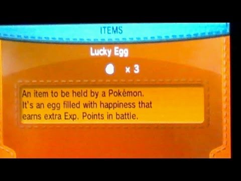 how to get more lucky eggs in pokemon y