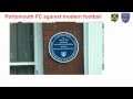 Portsmouth FC - Against modern football