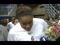 Brittany Hunter - Senior night