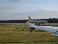 Koln/Bonn Airport - German wings line up and take off