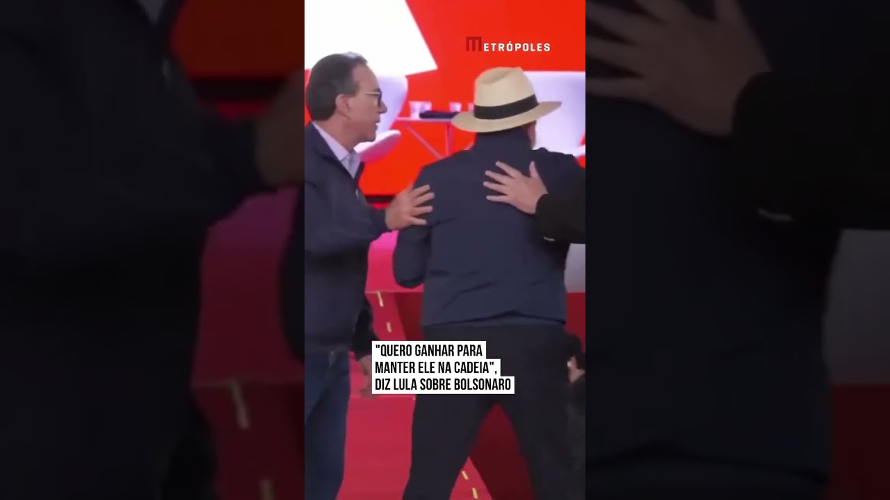 Lula diz que quer ganhar para manter Bolsonaro na cadeia