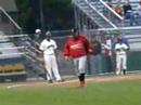 Quad Cities River Bandits coach imitating Lou Piniella