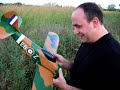 RC Plane Crash: right into pilot!!