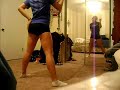 learning low dance cheer style part 2