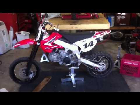 バイクパーツ動画バイク用品動画の一覧表示 kawasaki KLX110 マフラー 動画