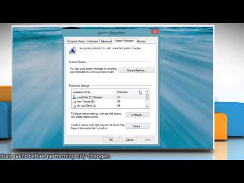 video-linktoworks-Reduce hard disk space used by System Restore in...