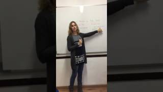 Michelle explains the difference between Past Simple and Present Perfect
