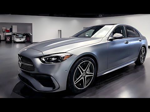 New 2023 Mercedes C-Class C200 Luxury Compact Sedan | Interior And Exterior