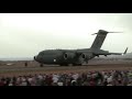 C-17 takeoff and landing