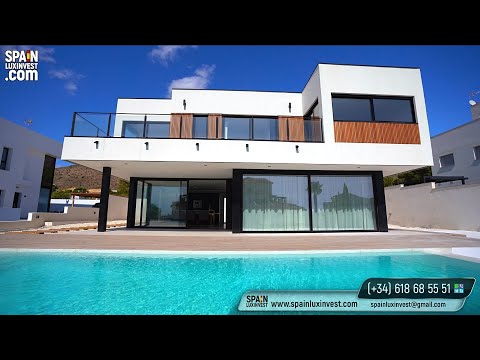 850000€/Luxury real estate in Spain/New houses in Benidorm/Modern villa in Sierra Cortina