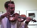 http://americandouble.com
william bolcom's suite for solo violin, movements 4-5.