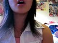 Wai-Yan singing over \"Teardrops on my guitar\"