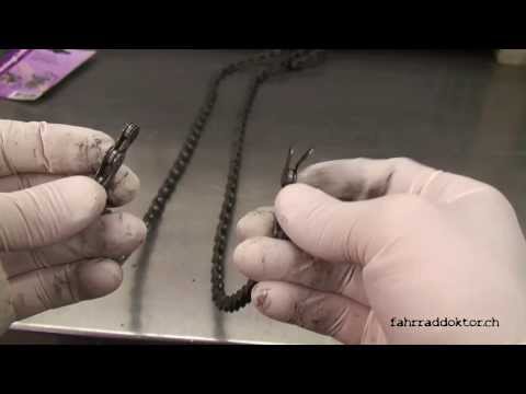 Fahrrad Kette reparieren mit Kettenschloss - Teil 1