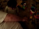 Kylee laughing with dad!