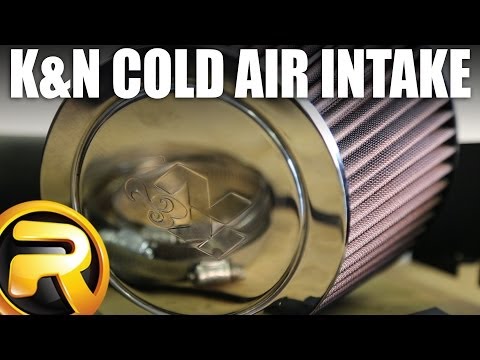 how to fit a k n air filter