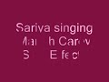 Sariya singing Mariah Carey \"Side Effect\"