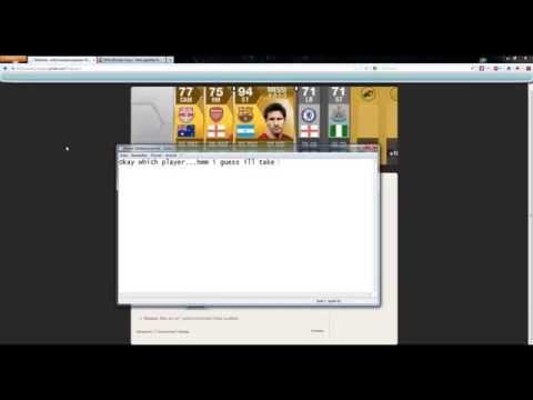 how to hack fifa 14 web app