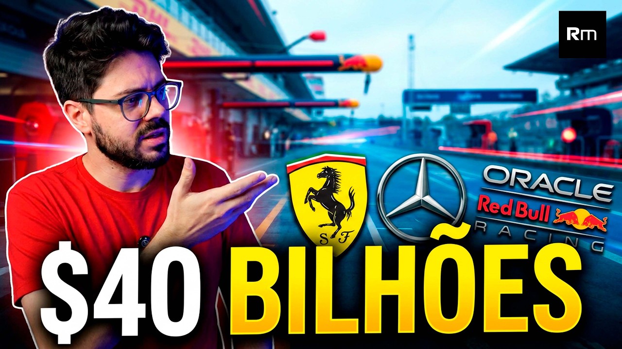 A FERRARI VALE MAIS QUE O REAL MADRID?! Os Números ASSUSTADORES da F1! #f1