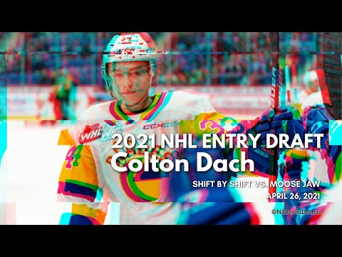 2021 NHL Draft | Colton Dach (#34) Shift by Shift vs. Moose Jaw, April 26, 2021
