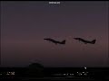 FS2004 F-15 VS F/A-18 DACT