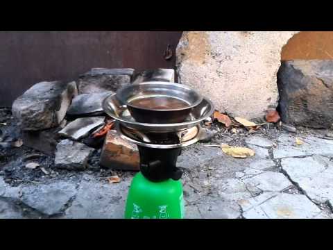 how to collect sulfur
