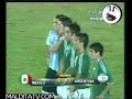 copa america 2007   argentina 3 mexico 0 semifinal