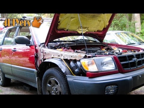 DIY: Subaru Forester Fender & Antenna Removal