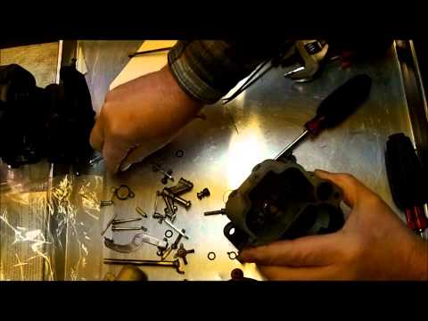 how to rebuild two barrel carburetor