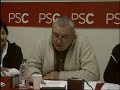 Intervenció d'en Manuel Espinosa, primer secretari del PSC de Sant Pere de Ribes (segona part).