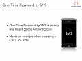 SMS Login to Your Cisco SSL VPN